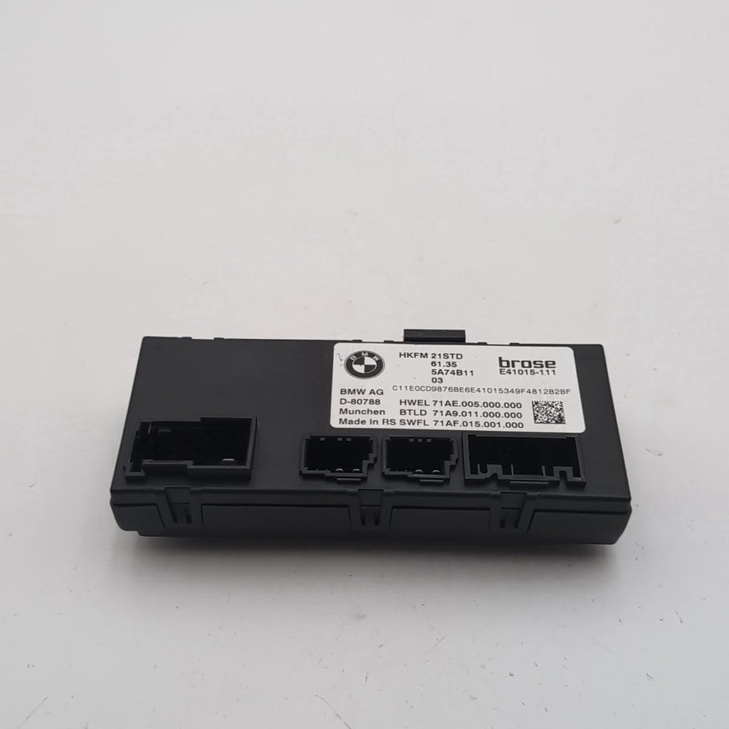 2023 2024 2025 BMW G60 XM X1 X2 X3 Trunk Lid Liftgate Control Module 5A74B11