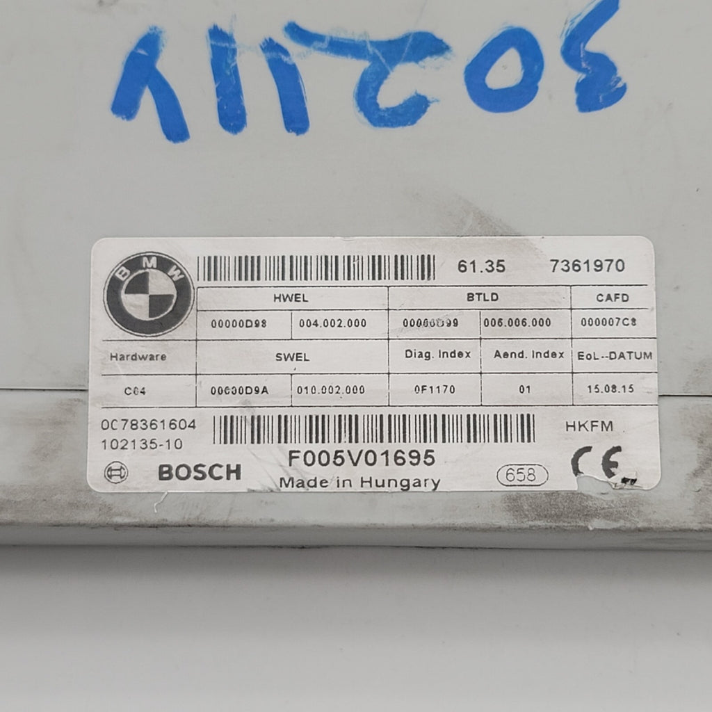 2011- 2016 BMW F10 535I 550I M5 525I REAR TRUNK LID TAILGATE CONTROL MODULE