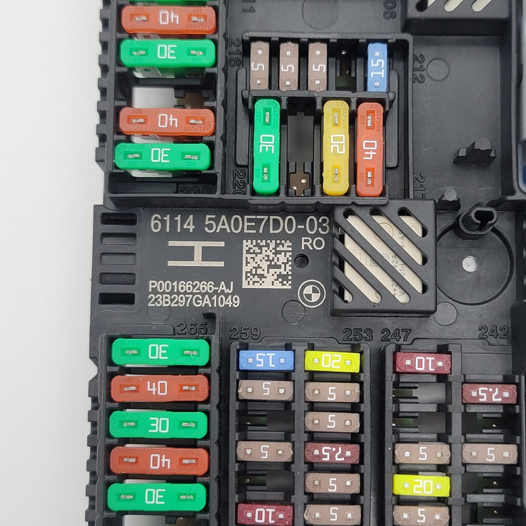 2021 - 2025 BMW M3 M4 G80 G82 G83 Rear Power Distribution Fuse Box 5A0E7D0