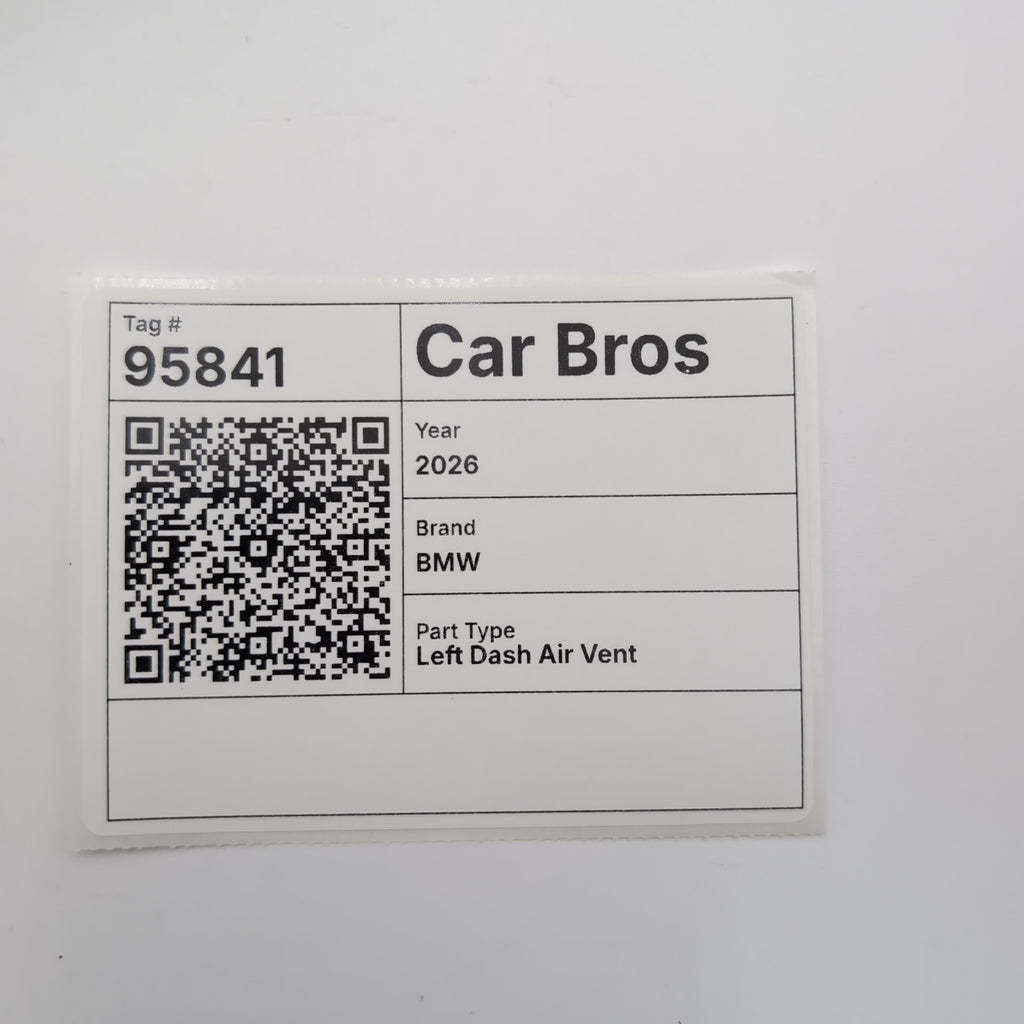 2023 - 2026 BMW 330i G20 G26 G80 Left Driver Dash AC Air Vent Trim 9633611