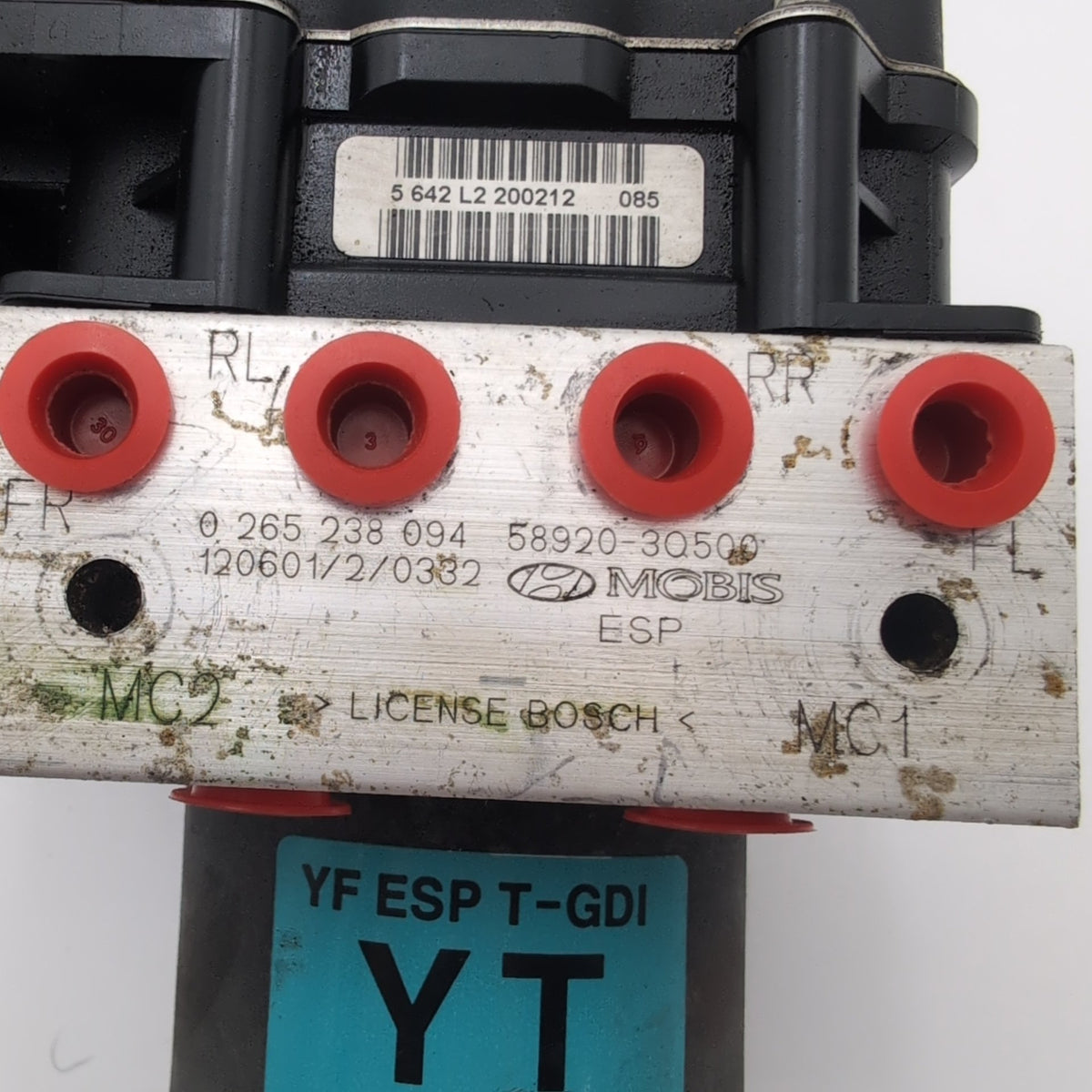 2011 2012 2013 Hyundai Sonata ABS Anti Lock Brake Pump 58920-3Q500