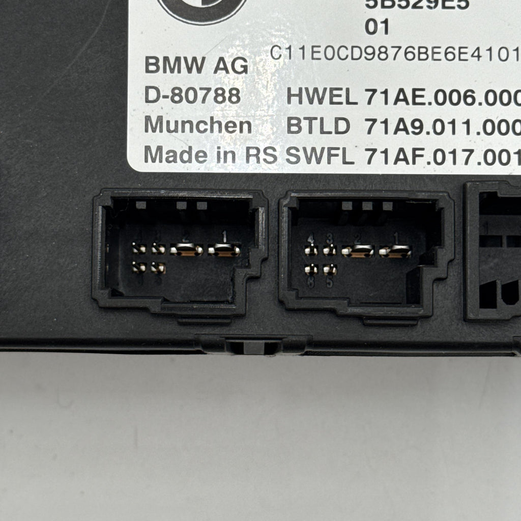 2024 - 2026 BMW G60 XM X6 X3 X1 X2 Trunk Lid Deck Lid Control Module 5B529E5