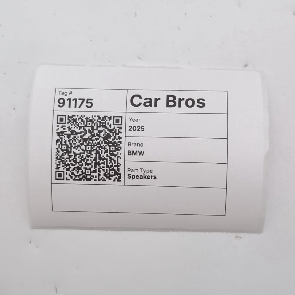 2022 - 2025 BMW i7 XM Bowers Wilkins Alev 4 High End Mid Range Speaker 5A12120