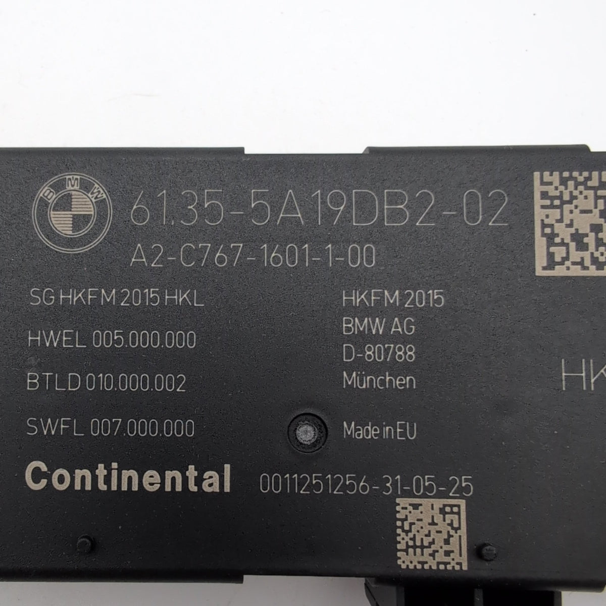 2021 - 2026 BMW G20 G26 G30 M3 X3 X6 X6M Rear Liftgate Trunk Lid Control Module
