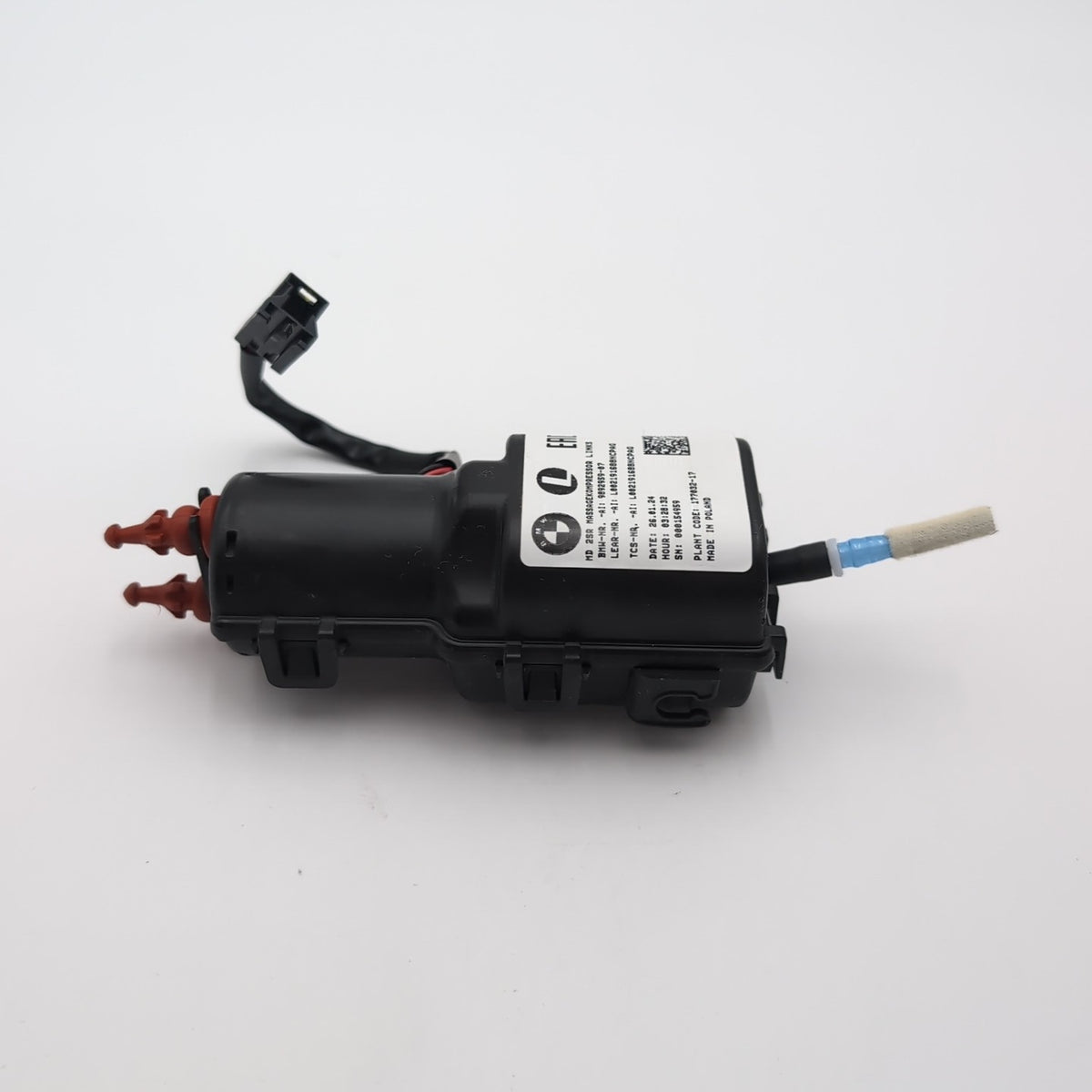 2023 2024 2025 BMW i7 G70 Left Seat Pneumatics Module Pump 9892959
