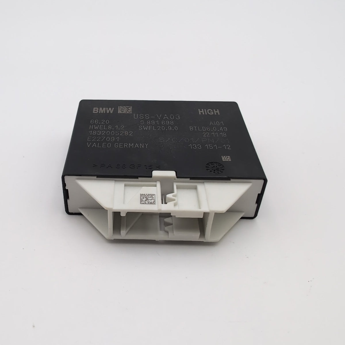 2019 2020 BMW 5 G30 7 G11 G12 USS-VA03 Ultra Sonic Sensor Control Module 9891698