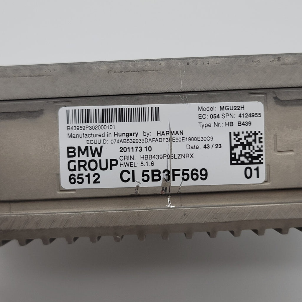 2024 BMW G60 G70 iX I20 OEM Head Unit RADIO STEREO High 5 MGU22H 5B3F569