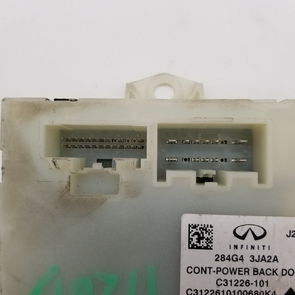 2014 2015 2016 2017 INFINITI QX60 POWER REAR LIFTGATE CONTROL MODULE 284G4-3JA2A