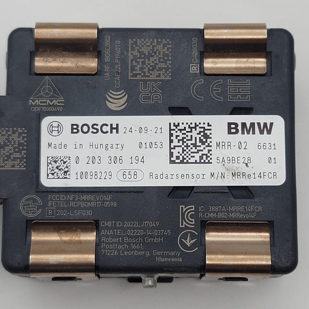 OEM BMW 1 2 3 4 X3 X4 X5 X6 X7 Z4 i3 i4 Series ACC FRONT DISTANCE SENSOR 5A9BE28