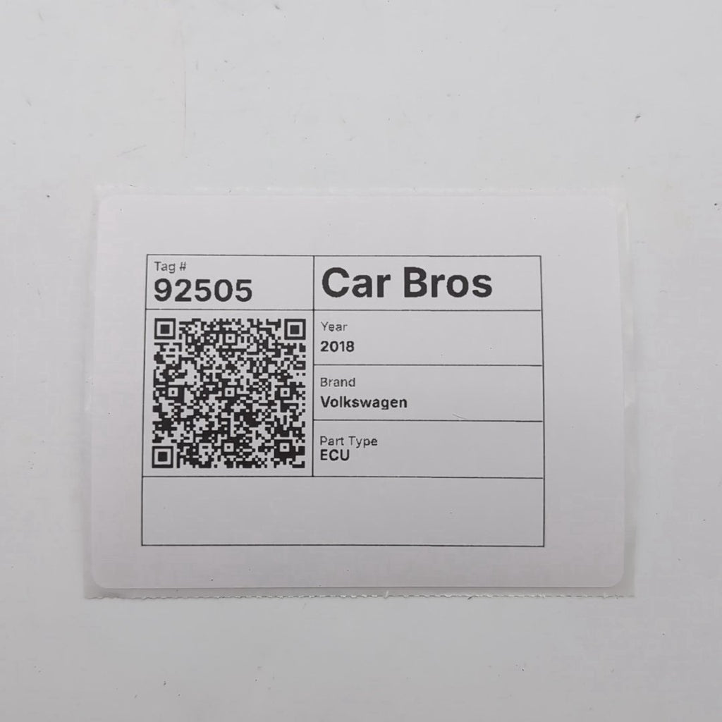 2017 2018 Volkswagen Jetta Engine Computer Control Module ECU 04E907309AP