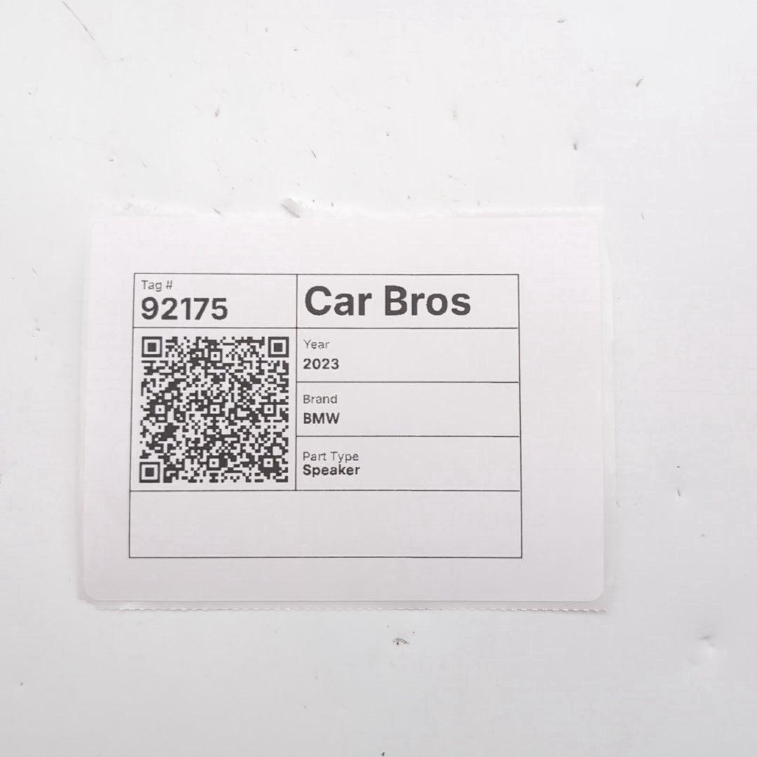 2023 - 2026 BMW X6 X6M Bower Wilkins Front Right Door Tweeter Speaker 6991218