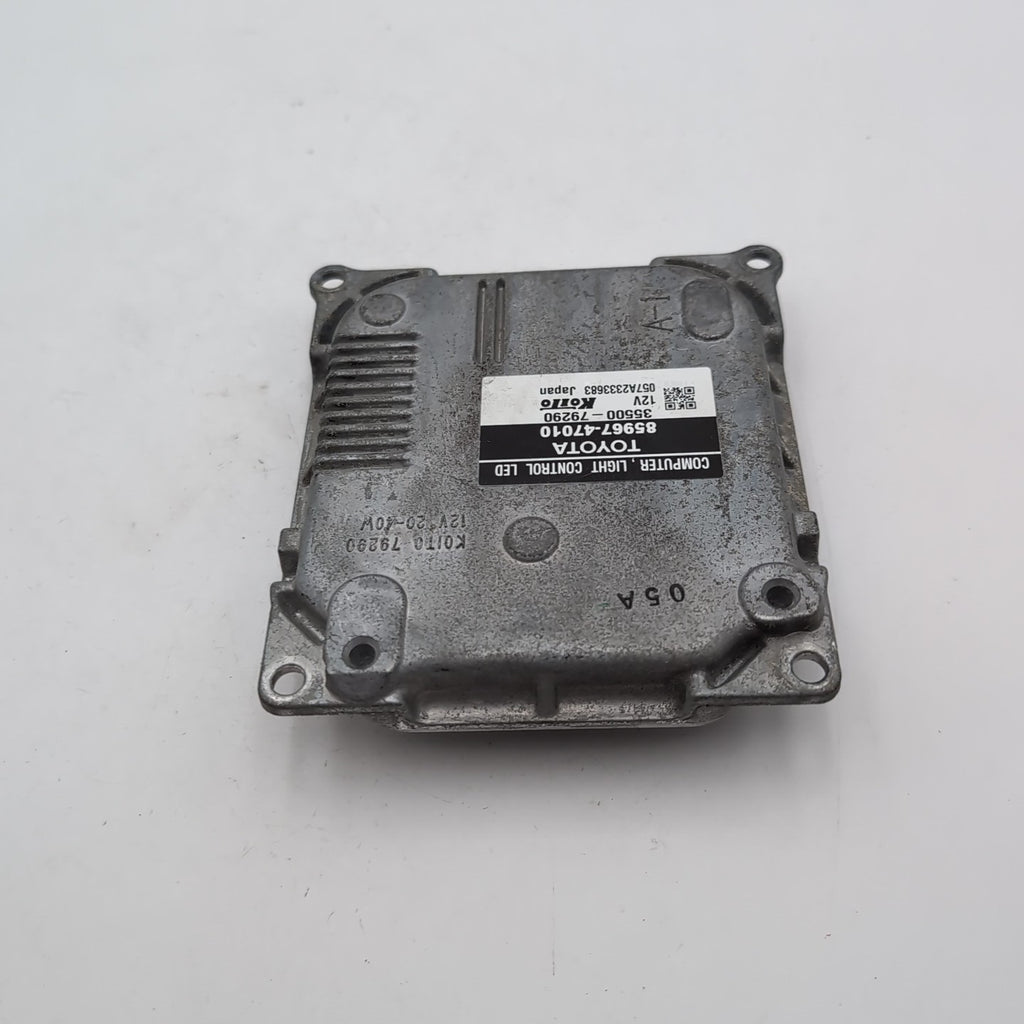 2010 Lexus RX450h LED Headlight Computer Control Module Ballast 85967-47010