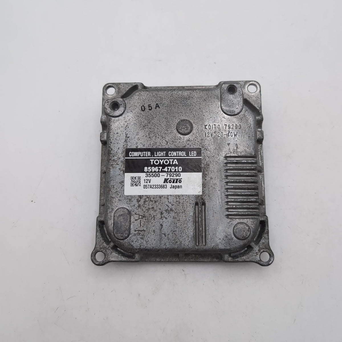 2010 Lexus RX450h LED Headlight Computer Control Module Ballast 85967-47010