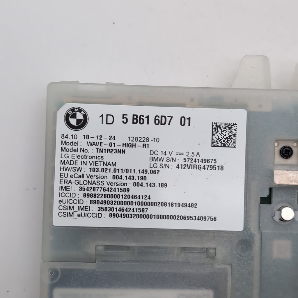2025 2026 BMW G20 G22 G42 G60 M3 M4 X1 X3 X6 Antenna Telematics Control Module