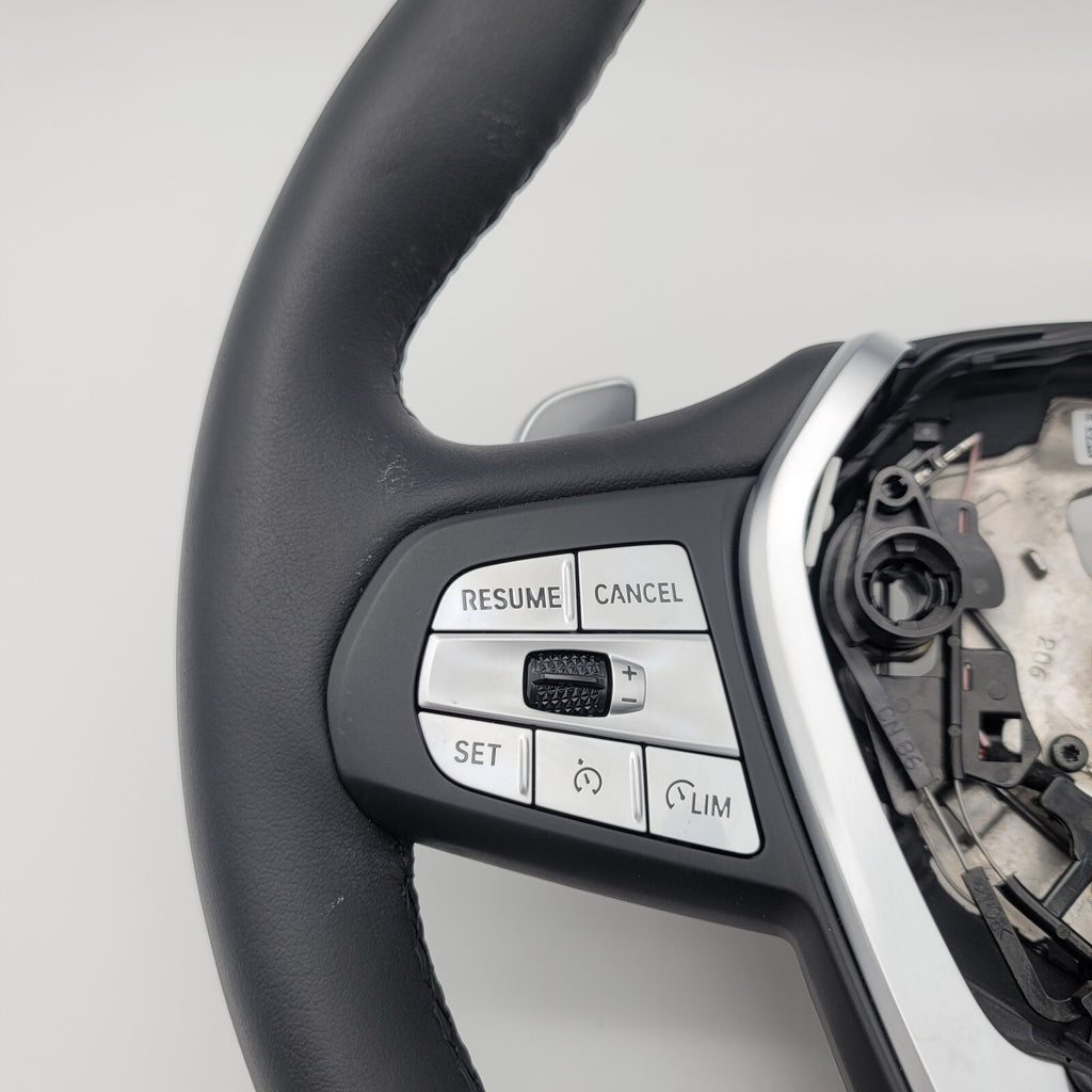 2018- 2024 BMW X3 G01 LEATHER STEERING WHEEL HEATED LIM PADDLE SHIFTERS