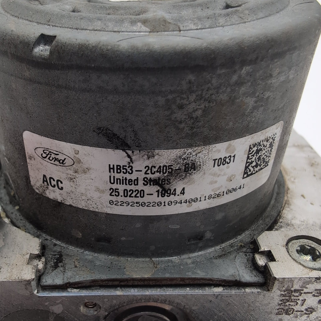 2016 - 2019 Ford Explorer ABS Anti Lock Brake Pump Control Unit HB53-2C405-BA