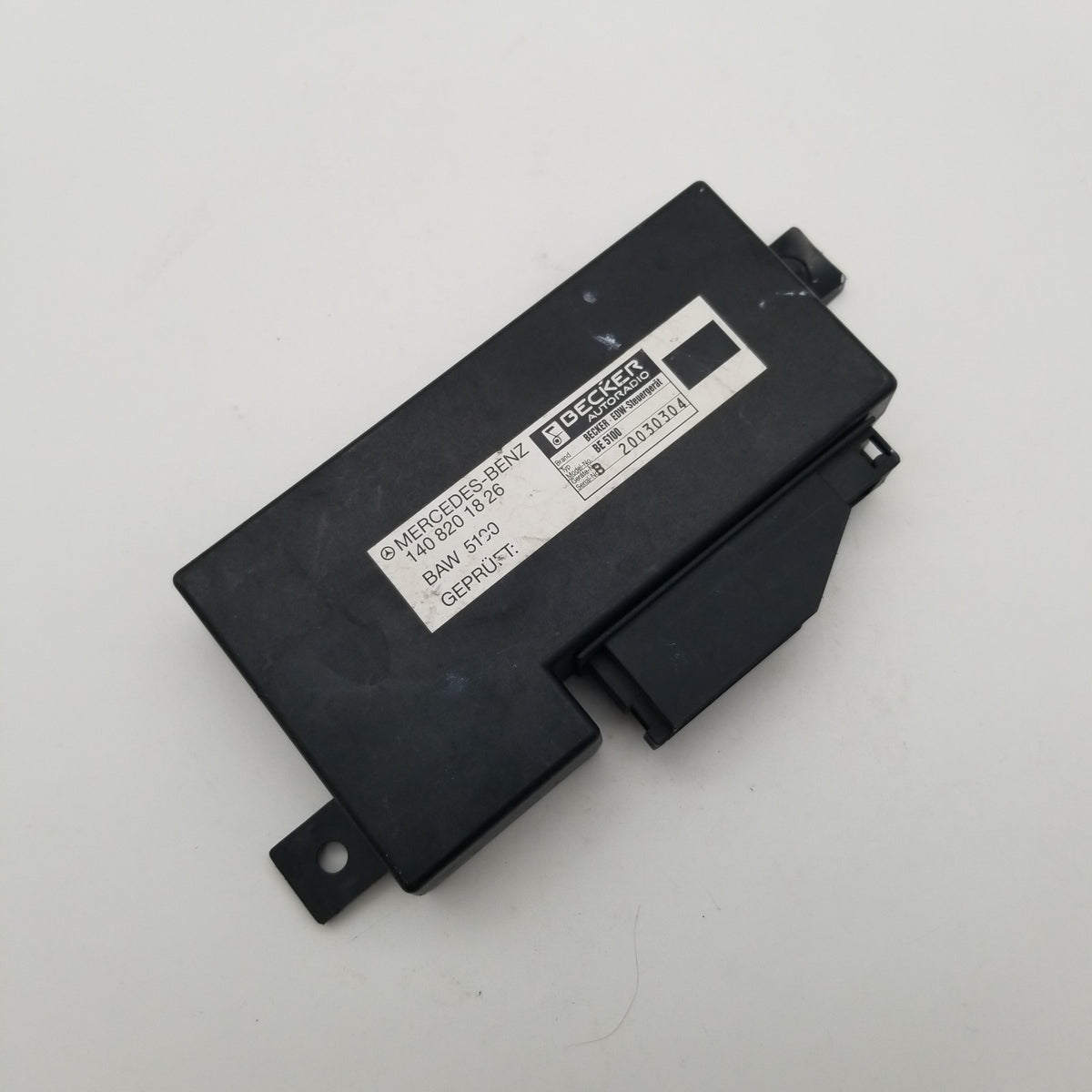 90-92 Mercedes W140 300SD 500SL Anti Theft Key Alarm Control Module 1408201826