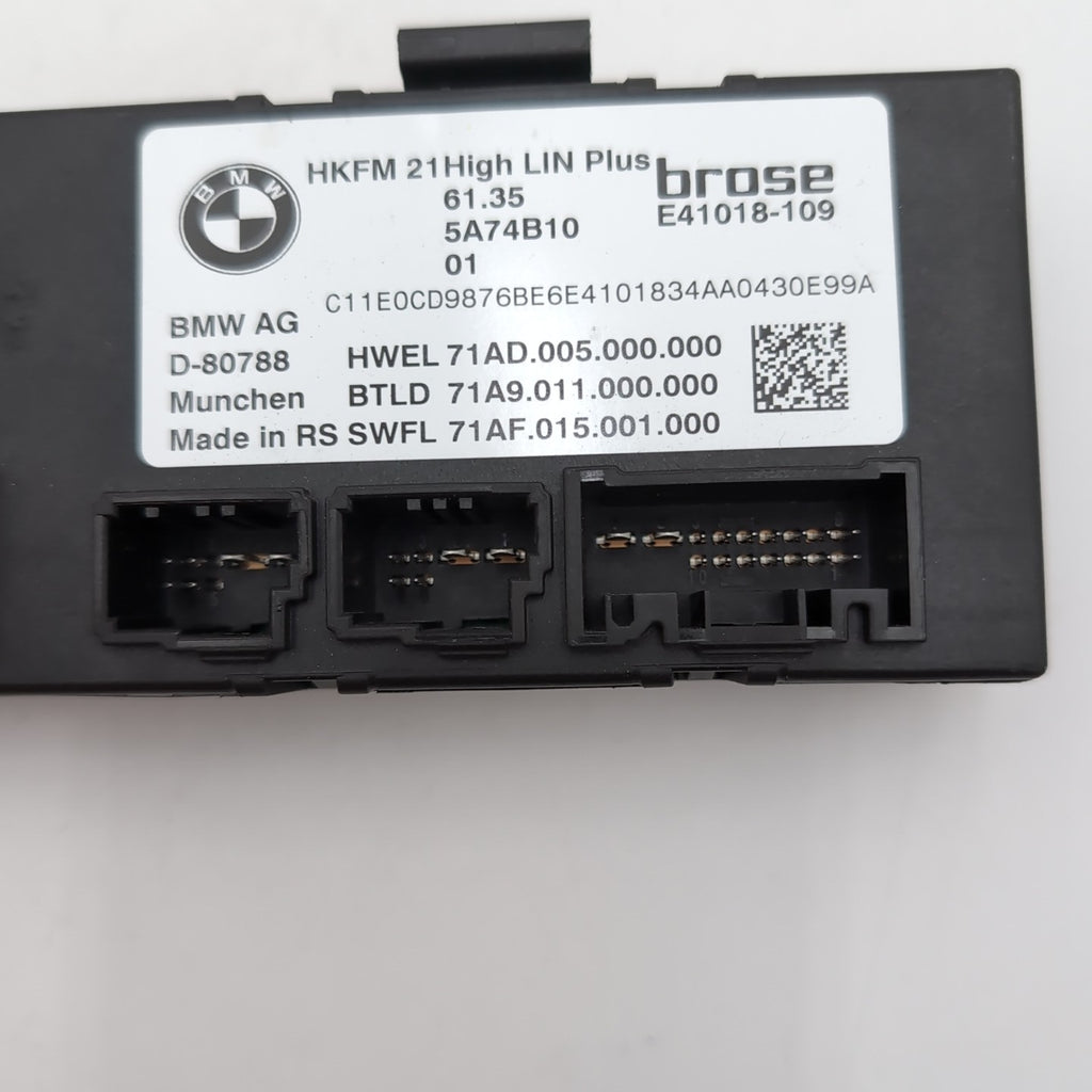 2024 2025 BMW G05 G07 X5 X7 Tailgate Liftgate Decklid Control Module OEM 5A74B10