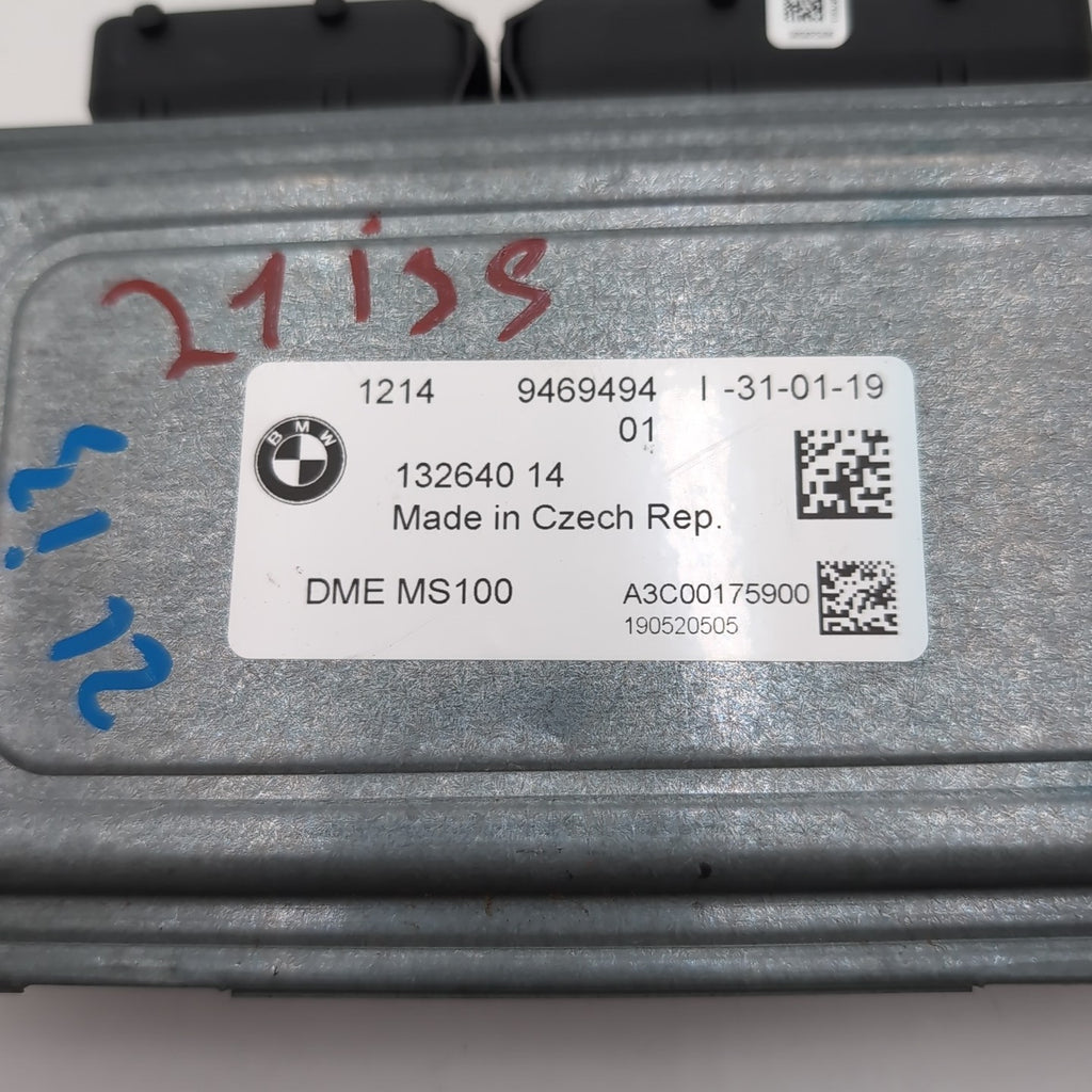 2018- 2021 BMW I3S RWD Range Extender Gasoline Engine Control Module 9469494