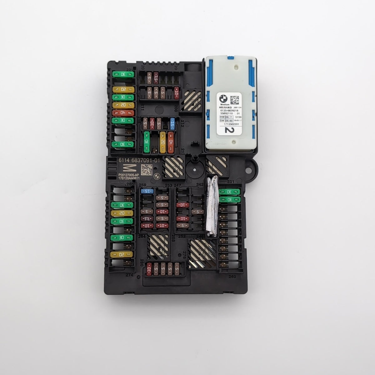 2017 2018 2019 BMW 740i 750i 530e 530i G12 G30 Rear Power Distribution Fuse Box