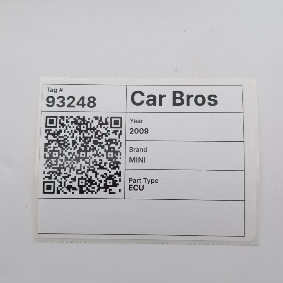 2009 - 2012 Mini Cooper 1.6L Engine Computer Control Module DME ECU 7590857