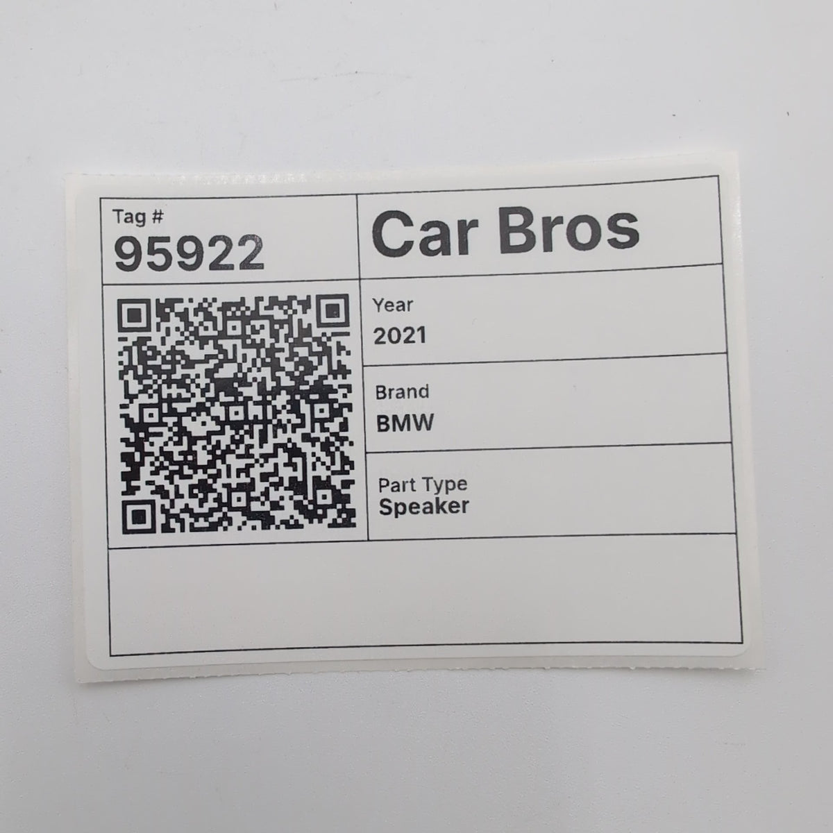 2016 - 2021 BMW I01 F30 F32 G11 G12 G30 Front Rear Door Midrange Speaker 9364956