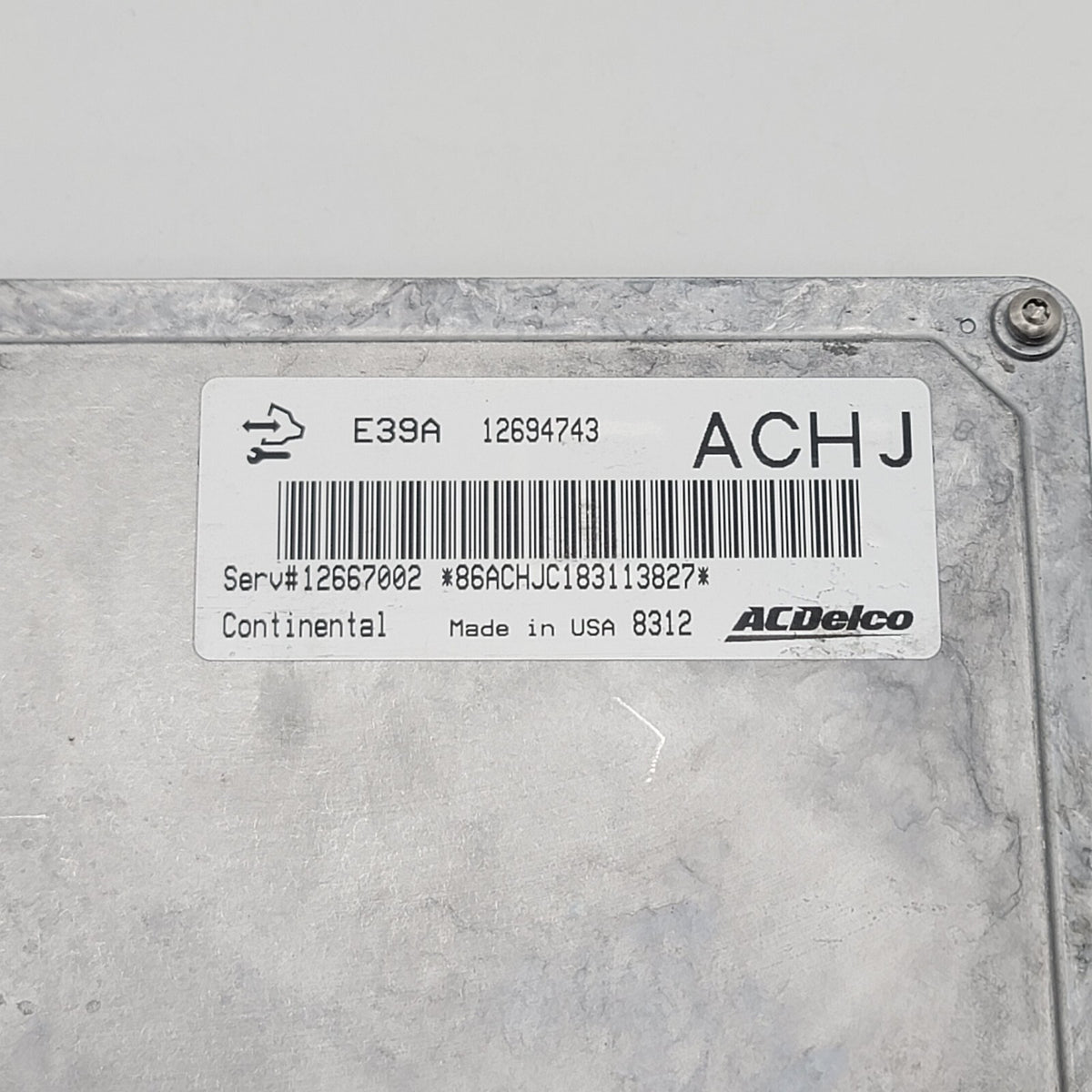 2019 Cadillac XTS 3.6L Engine Computer Control Module ECU EBX 12694743