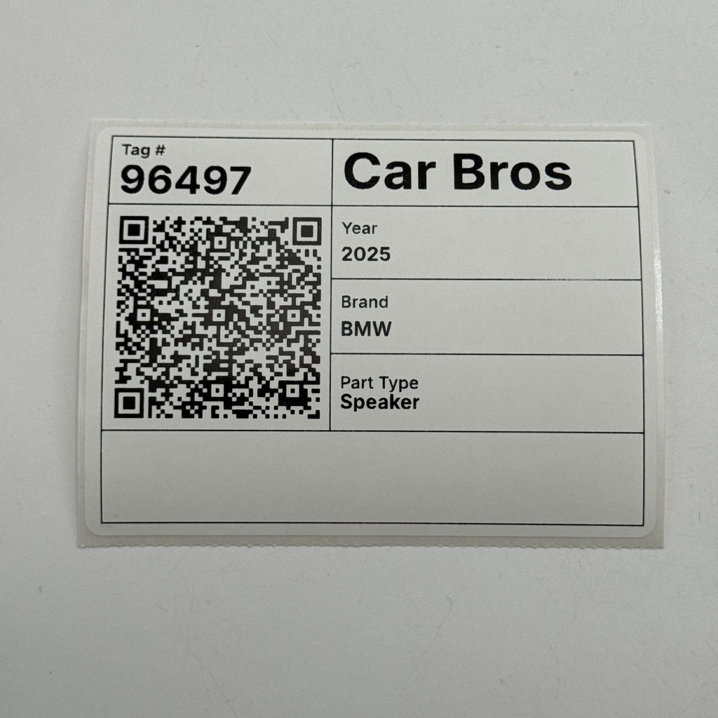 2022 2023 2024 2025 BMW X1 X2 ALEV1 Front Rear Door Midrange Speaker 9442520