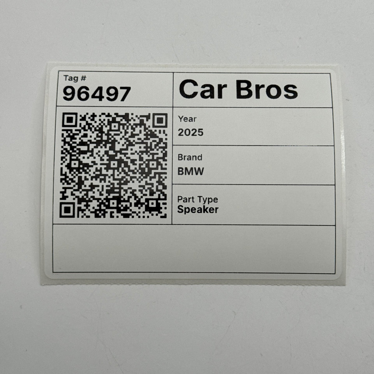2022 2023 2024 2025 BMW X1 X2 ALEV1 Front Rear Door Midrange Speaker 9442520