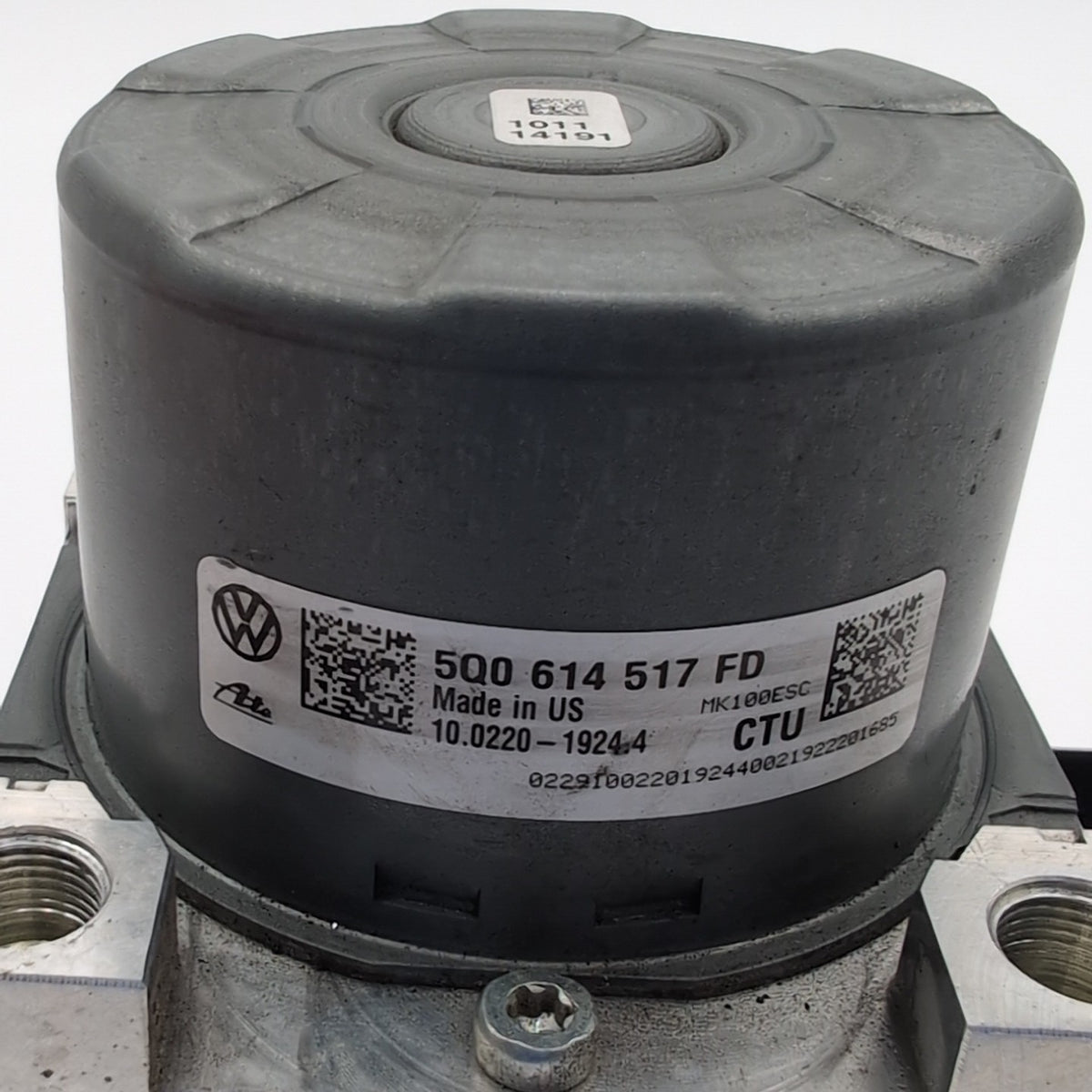 2019 2020 Volkswagen Tiguan ABS Anti Brake Lock Pump Unit OEM 5Q0614517FD