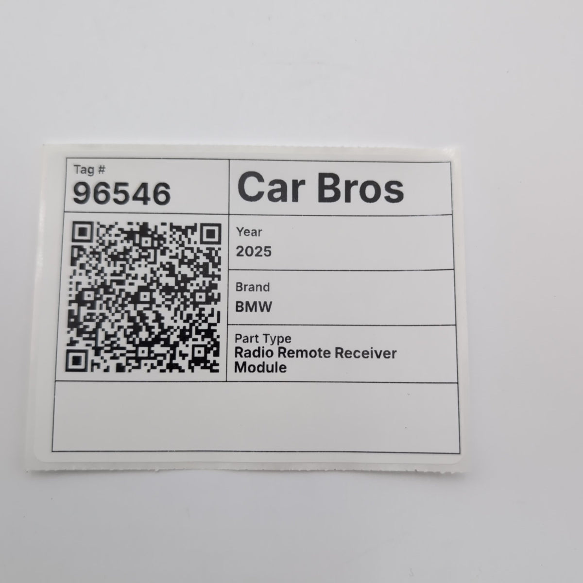 2025 2026 BMW G60 XM X1 X2 X3 X5 X6 X7 iX Radio Remote Receiver Module 5B4E028