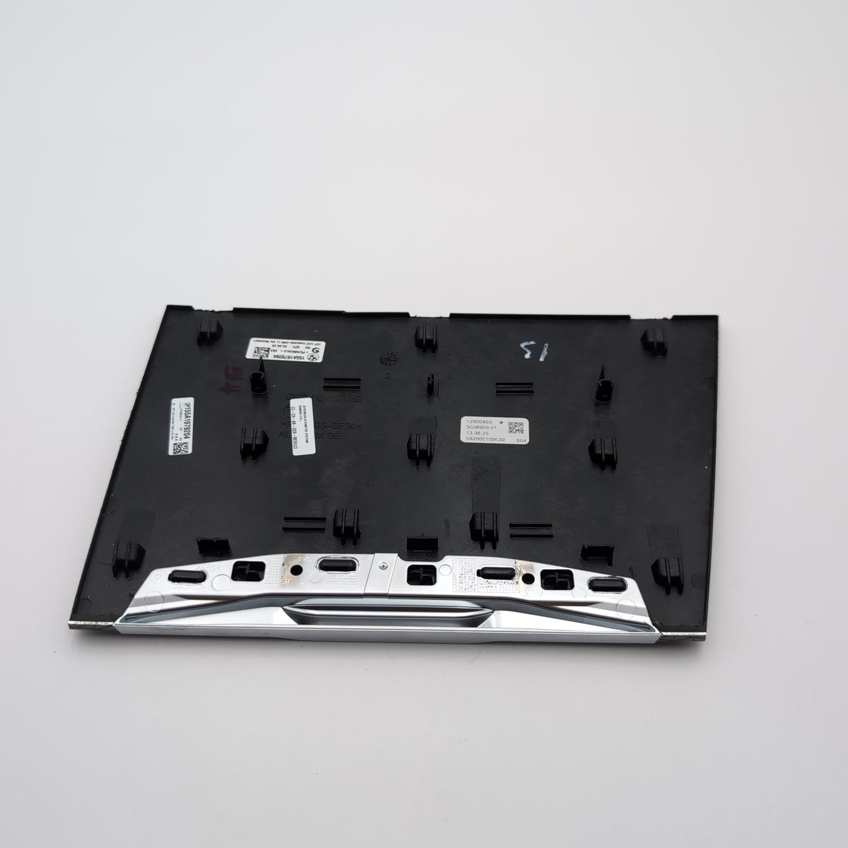 2021 - 2025 BMW G42 G20 G26 M3 M4 Cup Holder Compartment Trim Aluminum Rhombicle