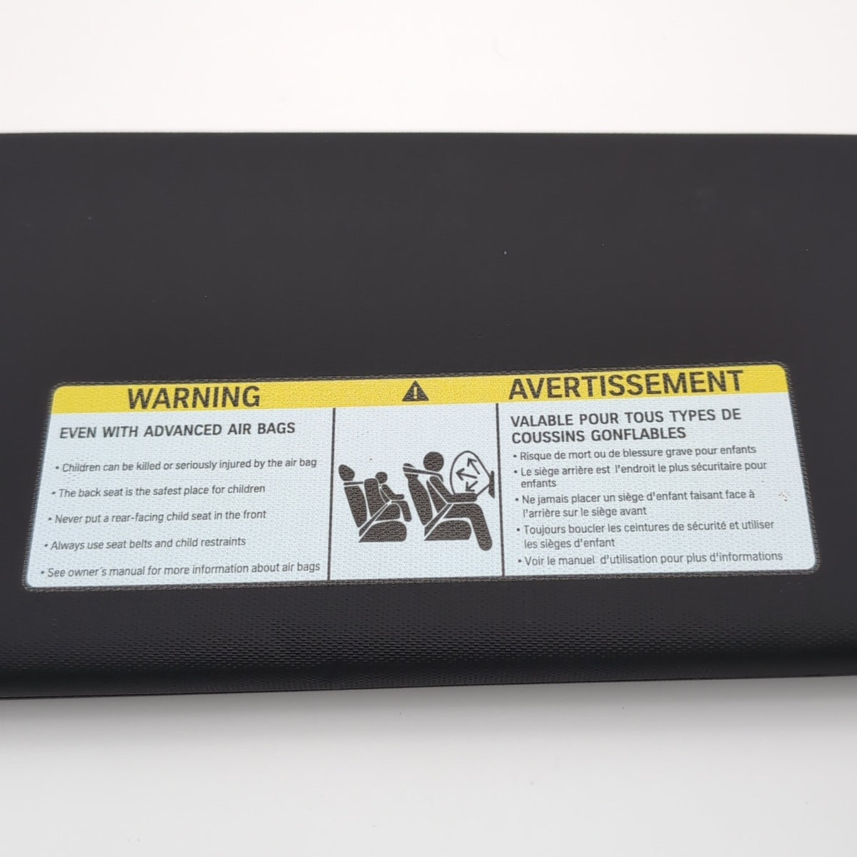 2023 2024 2025 BMW X2 U10 Sun Visor Pair Left Right Black OEM 5A1F983 5A1F984