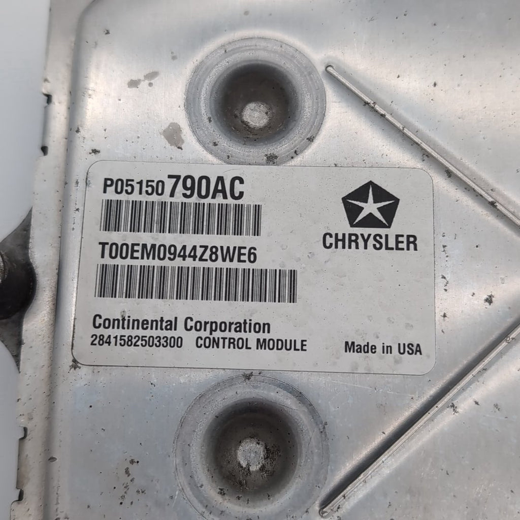 2014 Jeep Cherokee 3.2L Engine Computer Control Module ECU 05150790AC