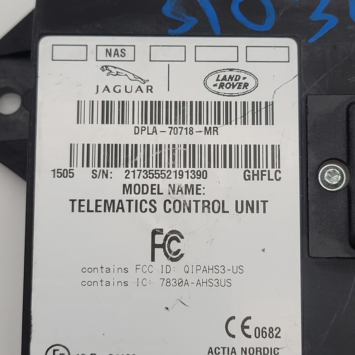 2015 2016 Range Rover Sport Evoque Telematics Control Module OEM DPLA70718MR