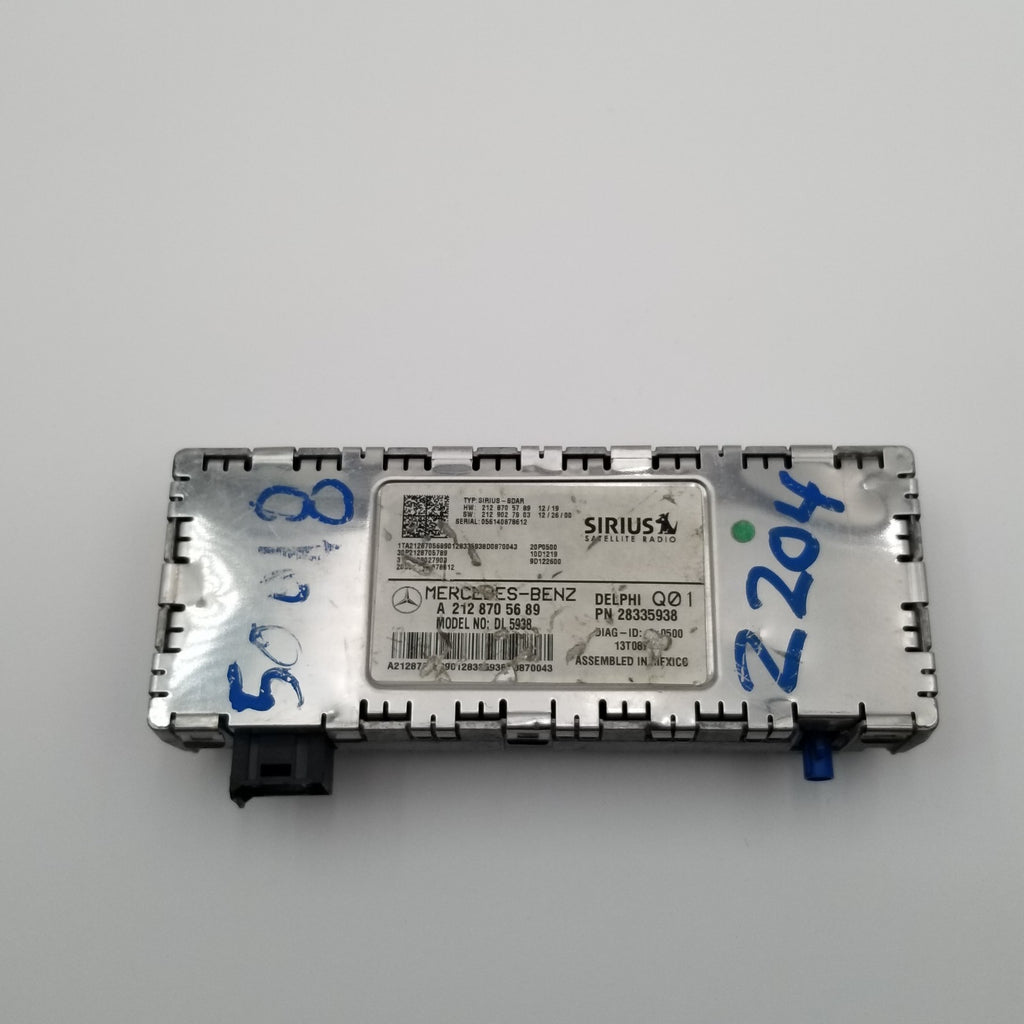2013- 2016 MERCEDES GL450 X166 SATELLITE RADIO CONTROL MODULE OEM A2128705689