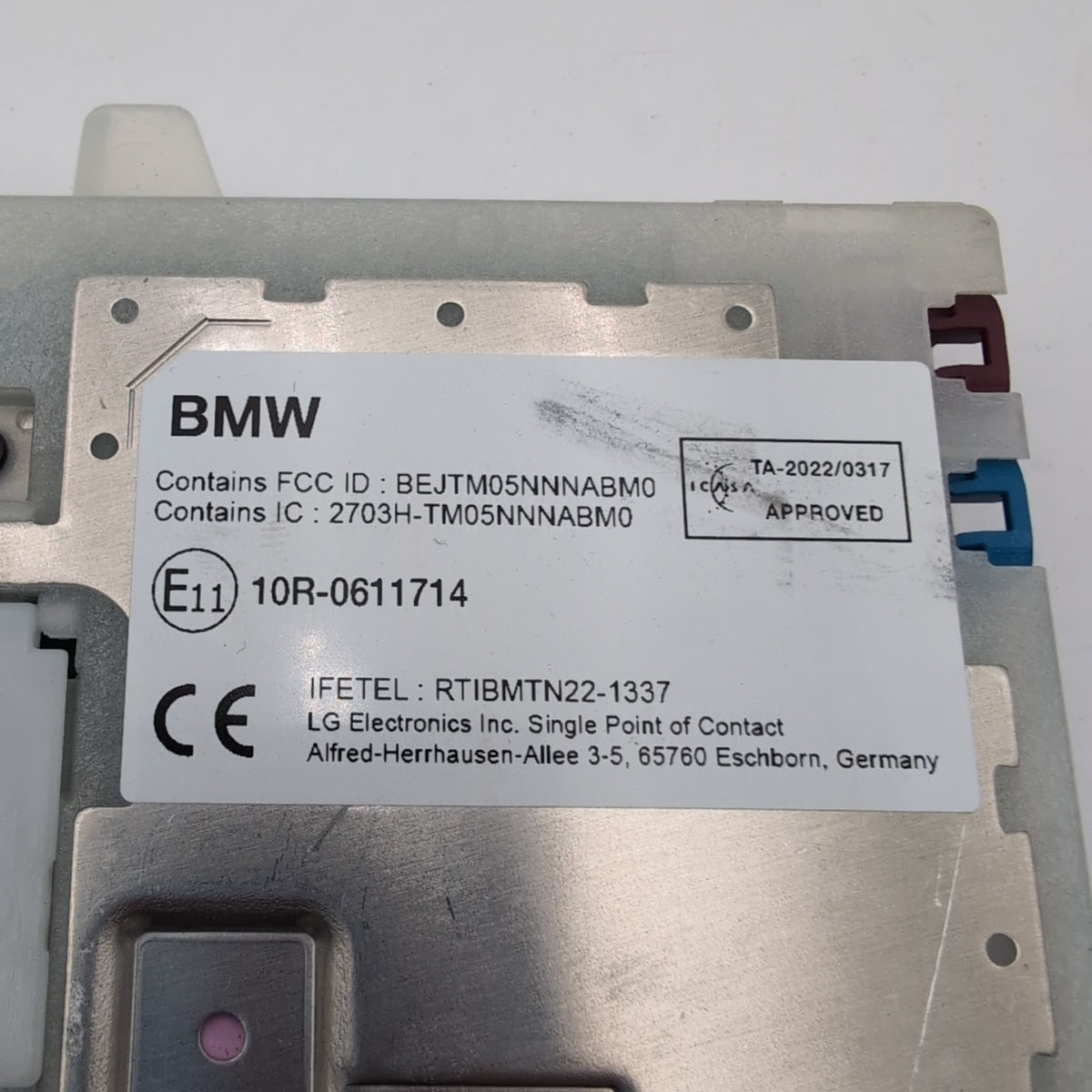 2023 - 2026 BMW G20 G60 X3 X5 X6 M3 M4 Antenna Telematics Control Module 5B824D6