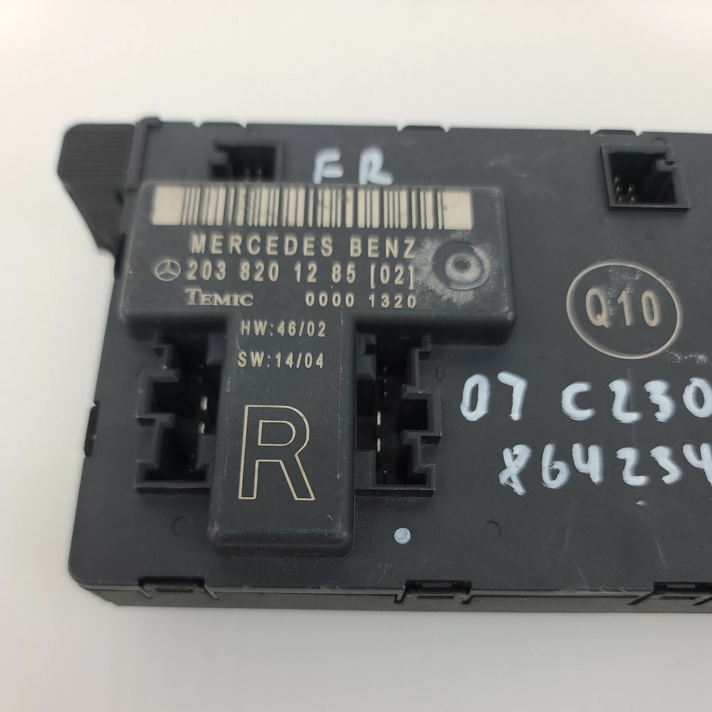 2001- 2007 Fits Mercedes W203 C230 Front Right Passenger Door Control Module