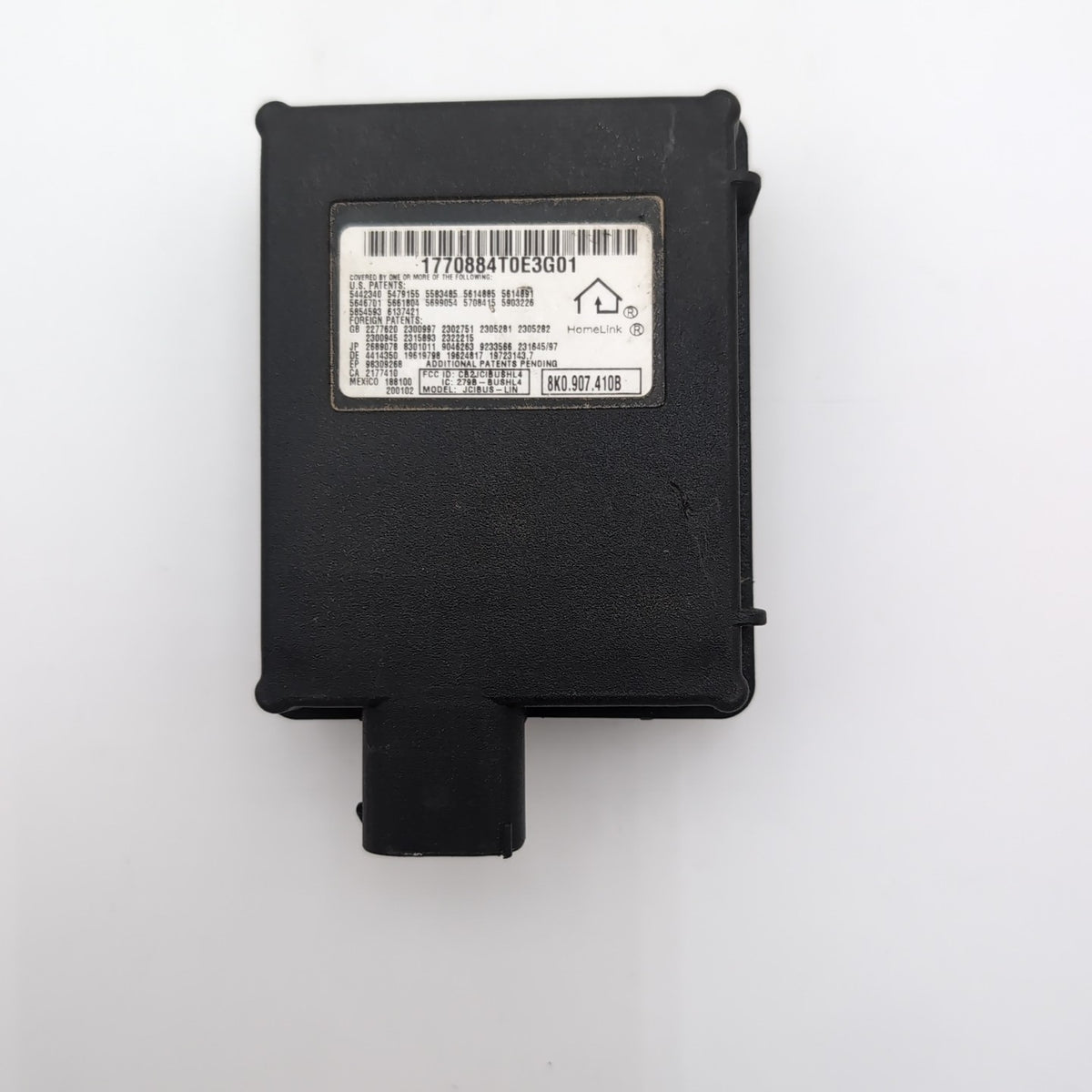 2007 - 2015 AUDI TT MK2 HOMELINK GARAGE DOOR OPENER CONTROL MODULE 8K0907410B
