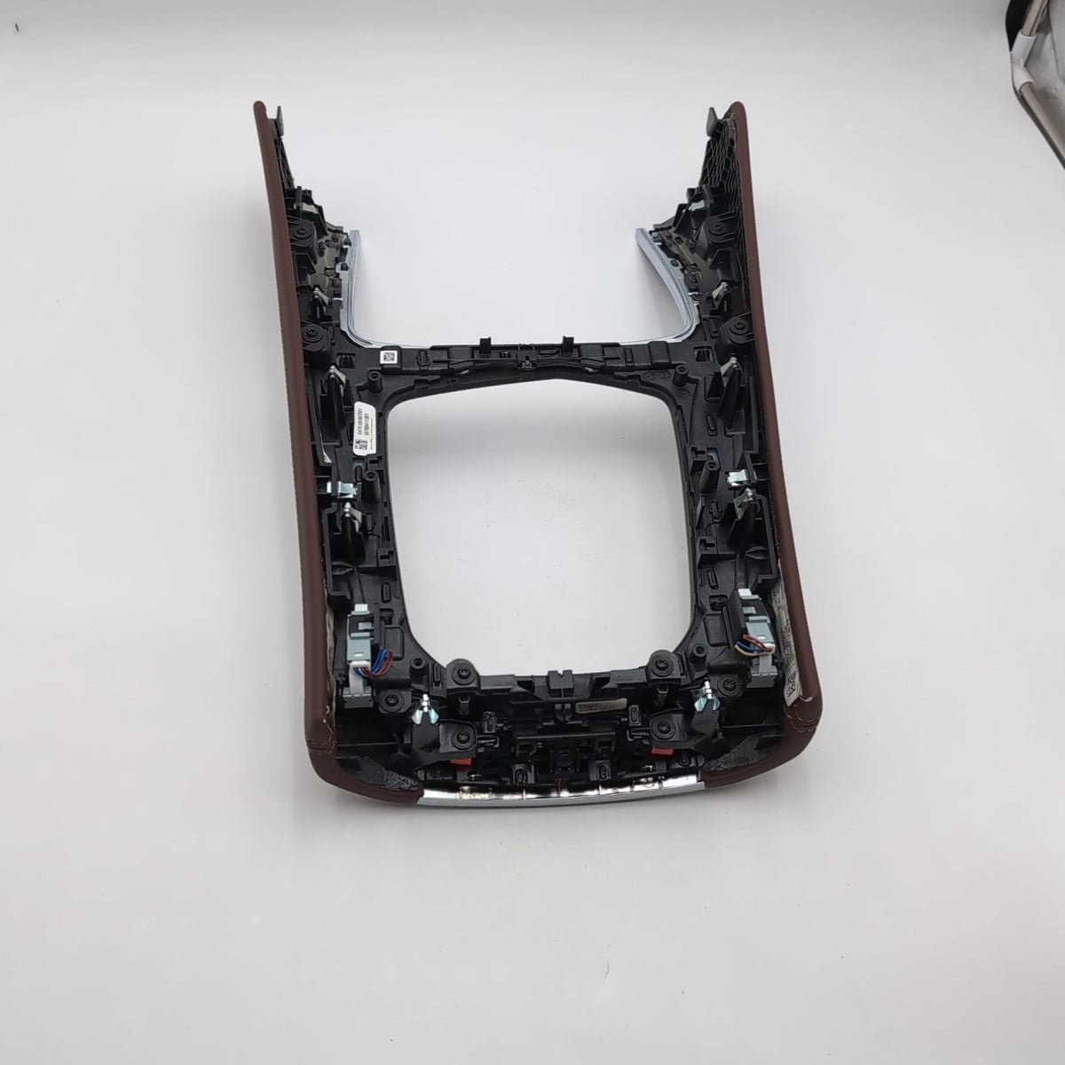 2024 2025 BMW X5 Center Console Wood Trim Fineline Argento Gloss 7884113