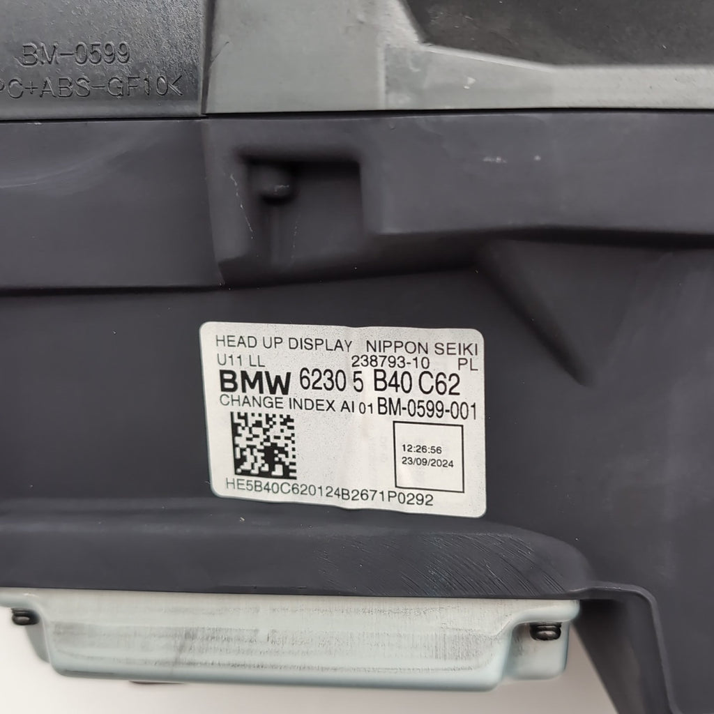 2023 2024 2025 BMW X1 U11 HUD Head Up Display Unit 5B40C62