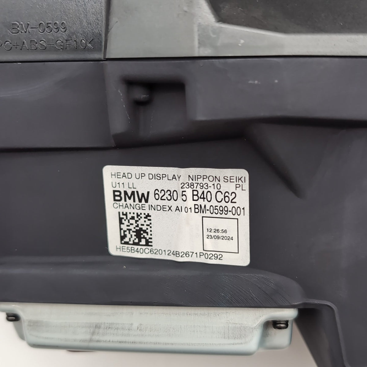 2023 2024 2025 BMW X1 U11 HUD Head Up Display Unit 5B40C62