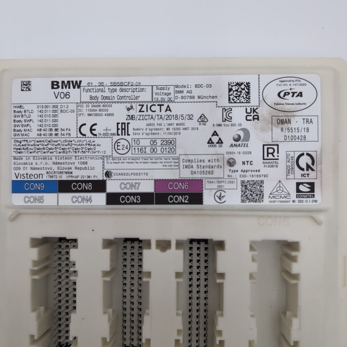 2024- 2026 BMW 330i 430i M440i G22 G26 G20 BDC Body Domain Controller 5B5BCF2