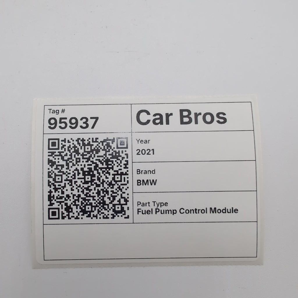 2014 - 2021 BMW i3S I01 Hybrid Fuel Pump Control Module 5A08530