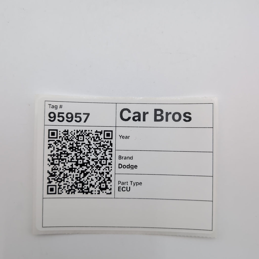2015 Dodge Dart Engine Computer Control Module ECU 05150909AD