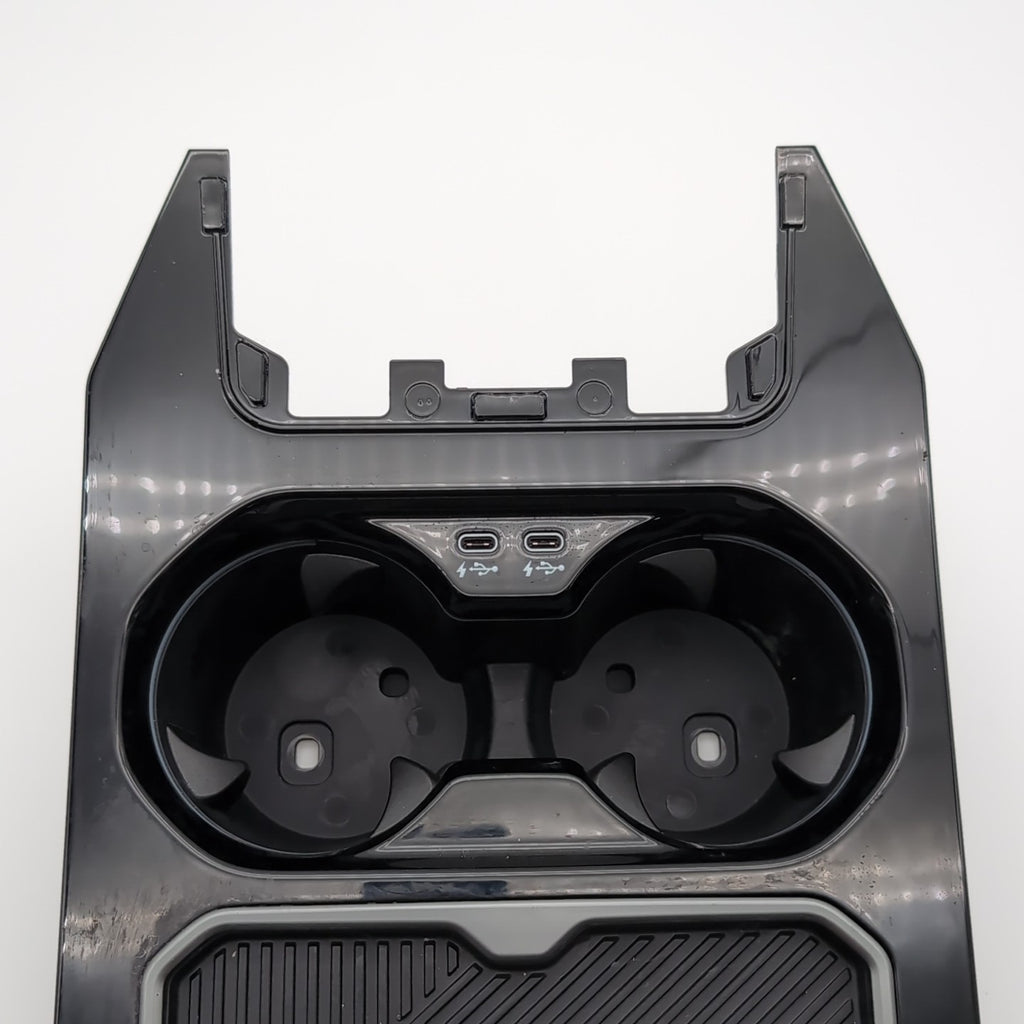 2024 - 2026 BMW 540i 530i 550e G60 Center Console Cup Holder Charging Tray