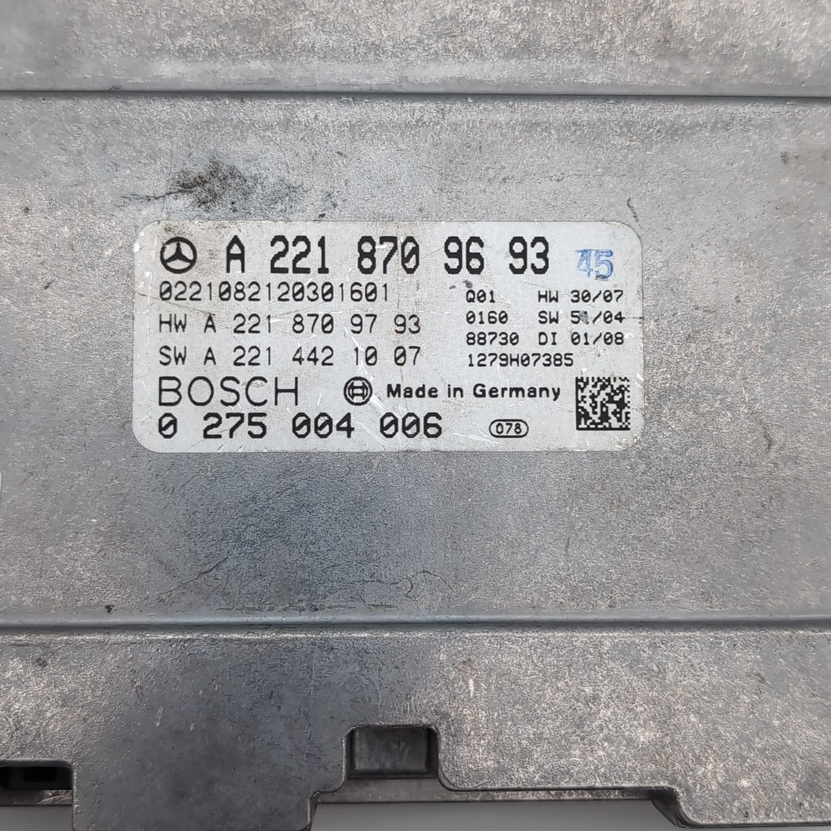 2007 2008 2009 Mercedes W221 S550 CL600 Night Vision Camera Module A2218709693