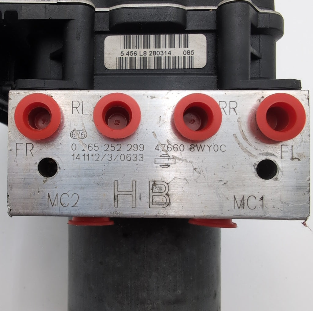 2013 2014 2015 Infiniti 3.7L ABS Anti Lock Brake Pump Control Unit 476603WY0C