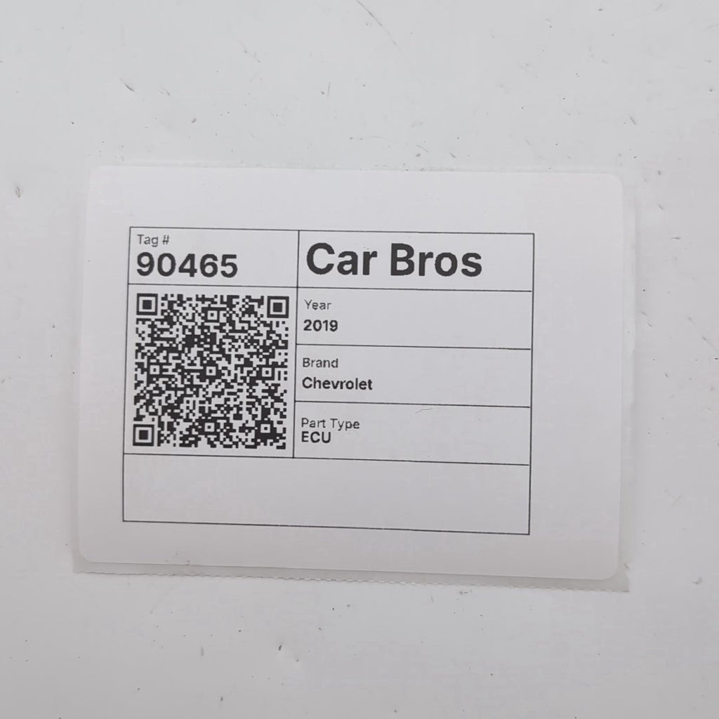 2017 2018 2019 Chevrolet Equinox Engine Computer Control Module E80 12697837