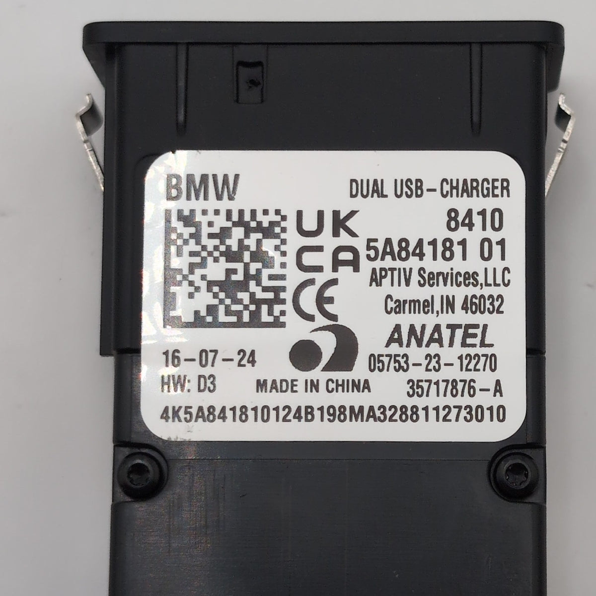 2023 2024 2025 BMW X1 X2 Mini Dual USB Port Charger Bush Socket 5A84181
